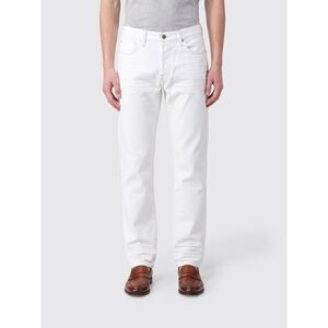 Tom Ford Men Tom Ford Straight Fit Five-Pocket Cotton Denim Jeans With Mid-Rise